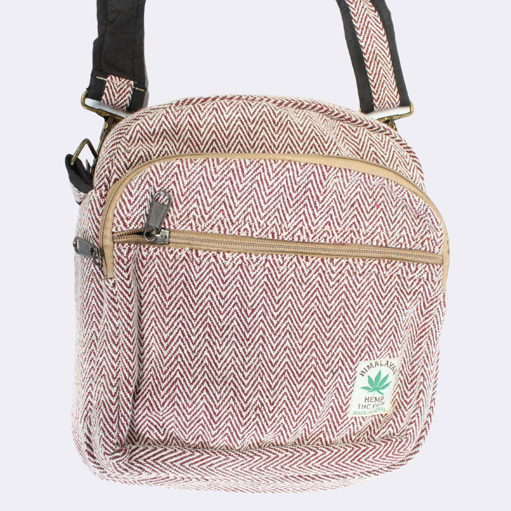 Core Hemp Crossbody Bag Nepal Hemp Wholesale
