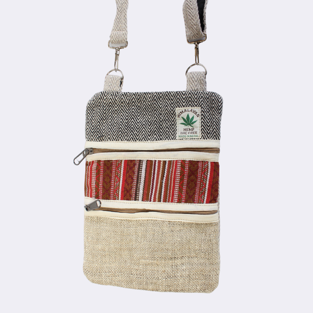 Hemp Crossbody Bag Nepal Hemp Wholesale